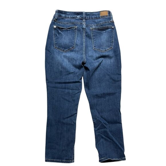 Judy Blue Dark Wash Capri Jeans Size 28 - Picture 4 of 10